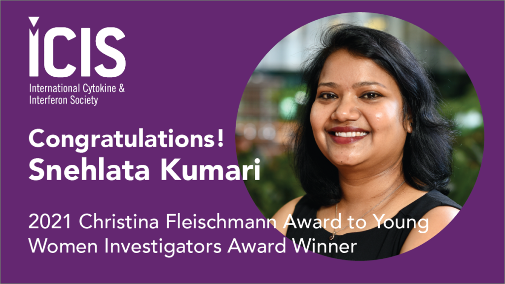 Announcing the 2021 Christina Fleischmann Award to Young Women Investigators