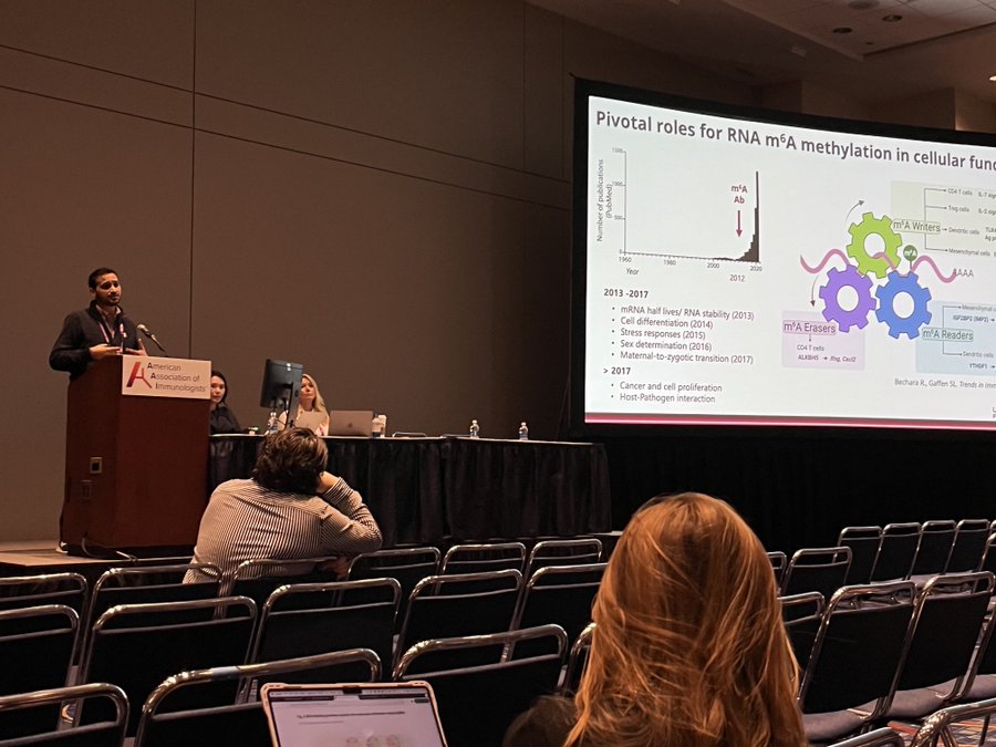 Rami Bechara ⁩talks about RNA methylation and Sjogrens disease