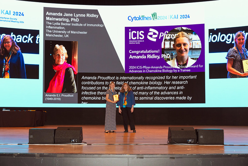 Amanda Ridley, PhD, 2024 ICIS-Pfizer Amanda Proudfoot Tribute Award